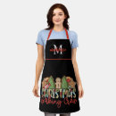 Search for monogram baking aprons Monogrammed