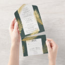 Search for dark green and gold invitations Elegant