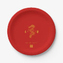Search for chinese dragon plates Red