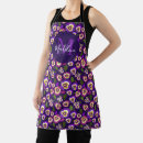 Search for pansies aprons Purple