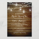 Search for rustic tea bridal shower invitations Bride