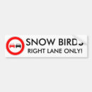 Search for snow bumper stickers Bird