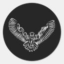Search for white owls stickers Black and white