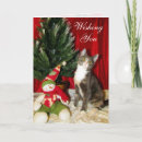 Search for rescue christmas cards Cat