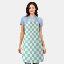 Search for light teal aprons White