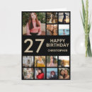 Search for 27th birthday cards Twenty seventh birthday