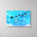 Search for santa claus canvas prints Reindeer
