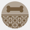 Search for brown dog stickers Paw