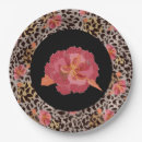 Search for leopard print plates Hot pink