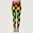 Search for red and green plaid leggings Pattern