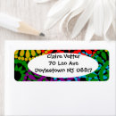 Search for raindrop return address labels Yellow