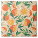 Search for orange fruit tiles Pattern