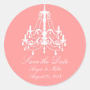 Search for chandelier wedding stickers White