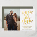 Search for olive green and gold wedding save the dates Typography