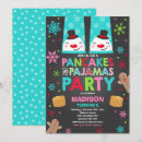 Search for breakfast with santa invitations Pancakes and pyjamas