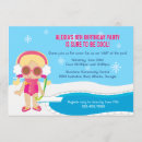 Search for winter pool party invitations For her
