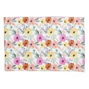 Search for yellow flower pillowcases Botanical