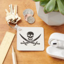 Search for pirate flag key rings Skull and crossbones