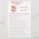 Search for baby shower quiz Teddy bear