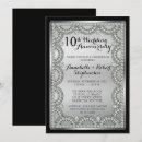 Search for 10th wedding anniversary invitations 10 years together