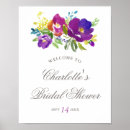 Search for violet floral art Watercolor