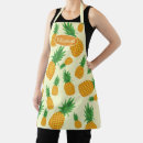 Search for pineapple patterns aprons Fruits