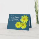 Search for yellow daisy birthday cards Floral