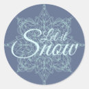 Search for snowflake design stickers Blue