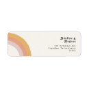 Search for pink and peach return address labels For her