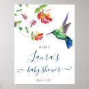 Search for hummingbird baby shower Watercolor