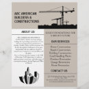 Search for construction flyers Builder