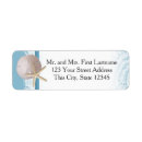 Search for sea blue return address labels Sand dollar