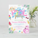 Search for summer pool party invitations Trendy