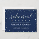 Search for silver rehearsal dinner invitations Modern