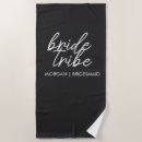 Search for bachelorette beach towels Bride tribe