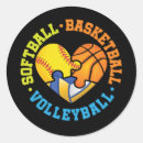 Search for heart basketball stickers Girls