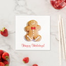 Search for gingerbread man napkins Cookies