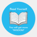 Search for reading quote stickers Books