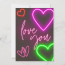 Search for neon sign cards Heart