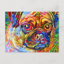 Search for pet pug postcards Adorable