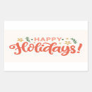 Search for season rectangle stickers Holiday cheer