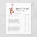 Search for baby girl shower games Teddy bear
