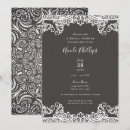Search for vintage lace bridal shower invitations Chic