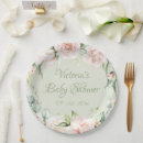 Search for blush and sage plates Floral