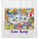 Search for funny cat shower curtains Bath
