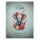 Search for elephant notebooks Flowers