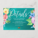 Search for tropical beach party luau reception invitations Summer