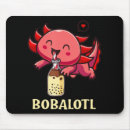 Search for bubble tea mouse mats Axolotl