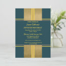 Search for teal gold 50th birthday invitations Trendy