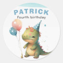 Search for blue dino stickers Birthday party